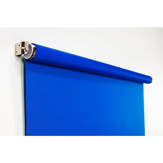 Royal Blue 2.5'x5' Rollup Backdrop System