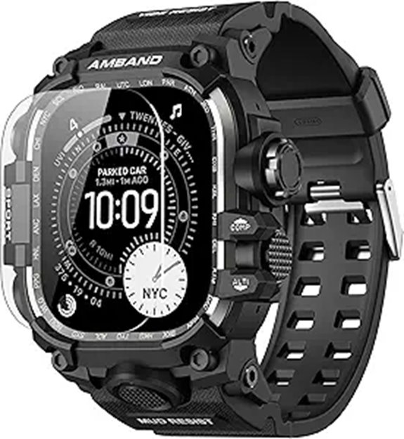 amBand Rugged Case with Band for Apple Watch Ultra