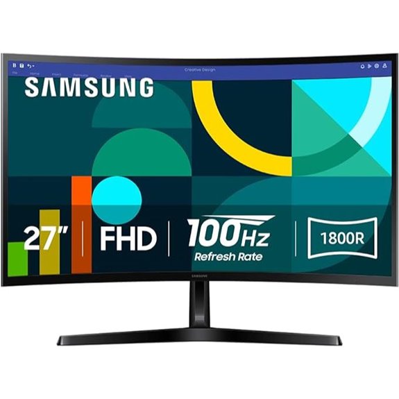 Samsung 27 Essential S3 Curved FHD Monitor