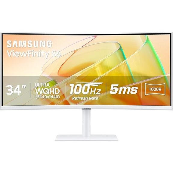Samsung 34” Ultra-WQHD Curved Monitor with HDR10