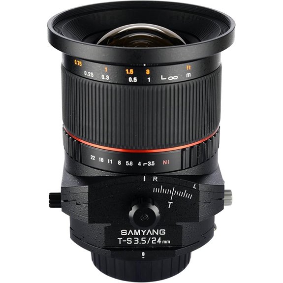 Samyang Tilt-Shift SYTS24-C 24mm f/3.5 Tilt Shift Lens for Canon