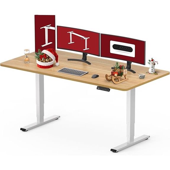 SANODESK 55 Electric Standing Desk with Dual Motors