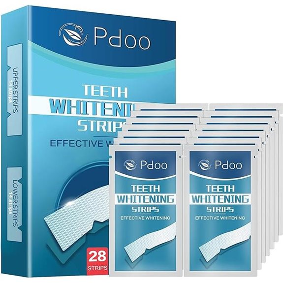 Teeth Whitening Strips for Sensitive Teeth (28 Pack)