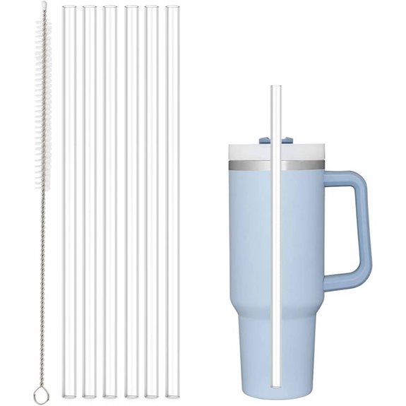 Replacement Straws for Stanley Cup Tumbler (6-Pack)