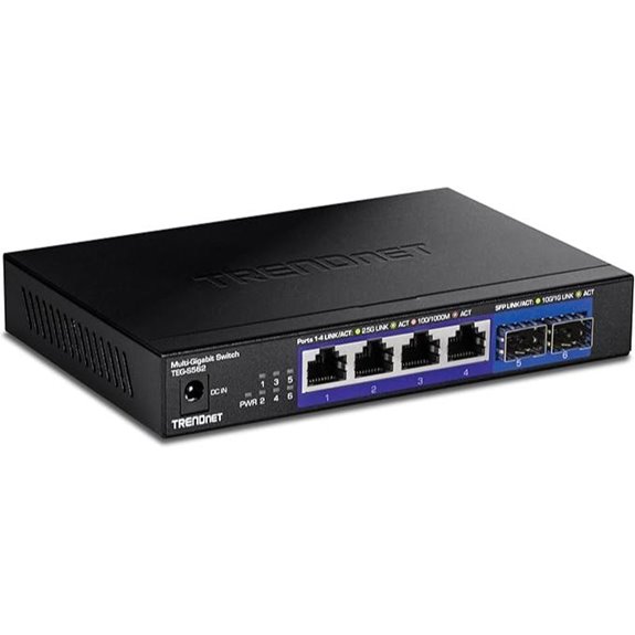 TRENDnet 6-Port Multi-Gig Ethernet Switch (TEG-S562)