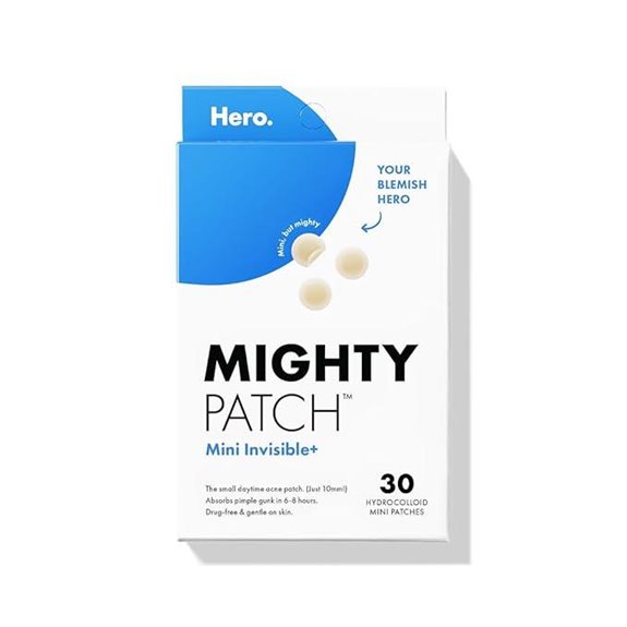 Mighty Patch Mini Invisible+ Acne Pimple Patches (30 Count)