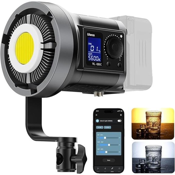 ULANZI V-Mount LED Video Light with APP Control