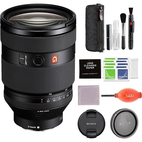 Sony FE 28-70mm f/2 GM Lens with Accessories