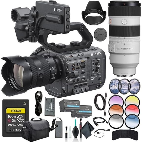 Sony FX6 Cinema Camera Kit with 24-105mm Lens