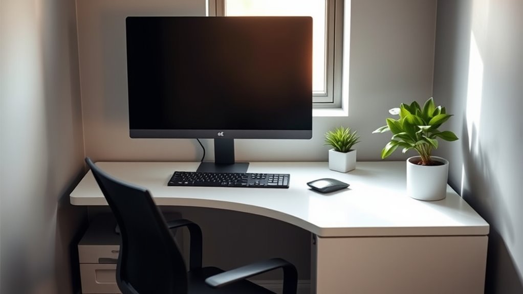 space efficient adjustable ergonomic