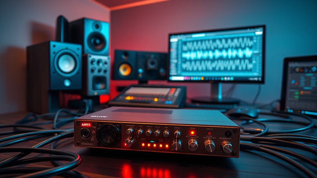 studio dante interface considerations