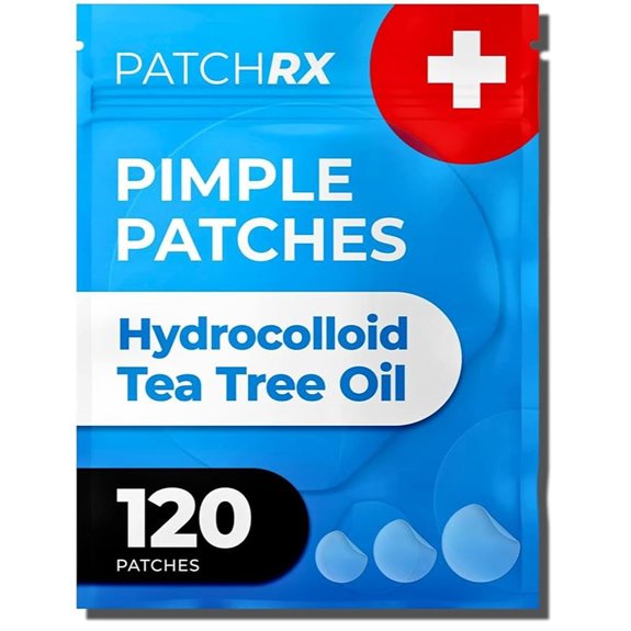 Hydrocolloid Pimple Patches with Tea Tree Oil (120)