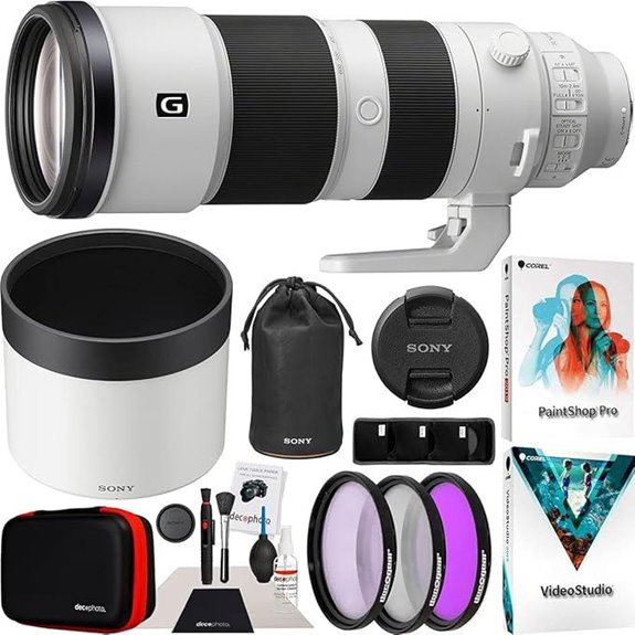Sony FE 200-600mm F5.6-6.3 G OSS Lens Kit with Accessories