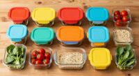 top glass meal containers
