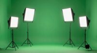 top green screen lighting kits