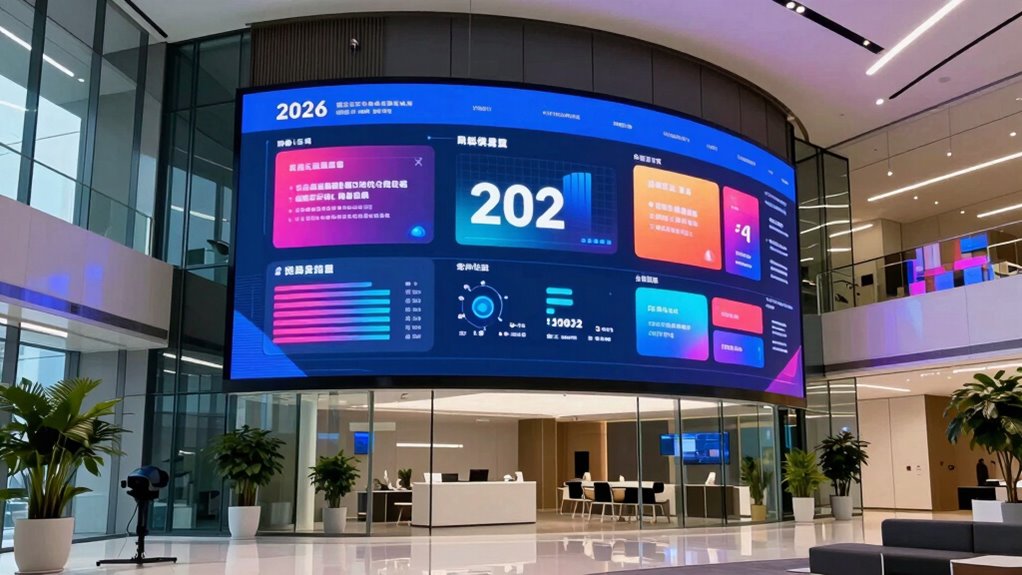 top office digital signage
