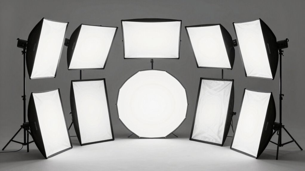 top softboxes for edge lighting