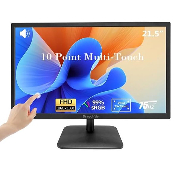 21.5 Touchscreen Monitor with Speakers and VESA