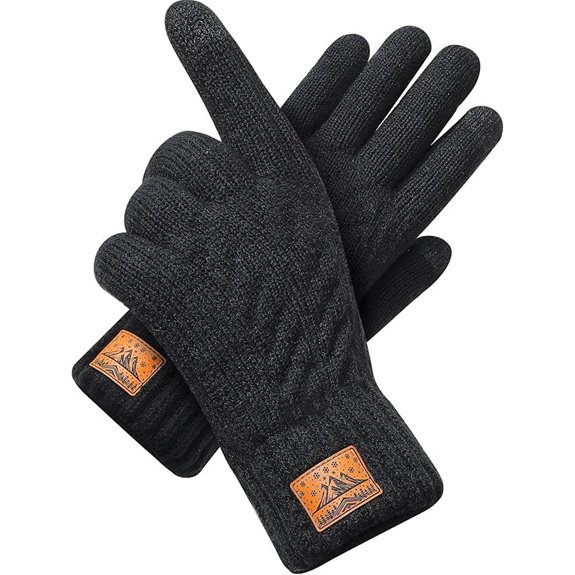 Winter Gloves for Men Women - Touchscreen Thermal Gloves