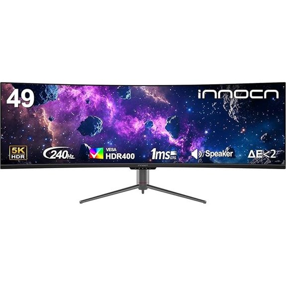 INNOCN 49 Ultrawide Gaming Monitor HDR400 USB-C