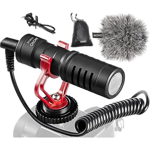Movo VXR10 Universal Shotgun Microphone for Cameras