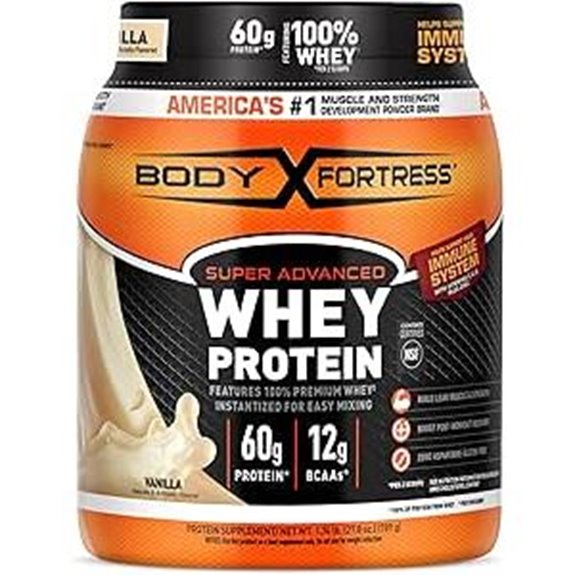 Body Fortress Super Advanced Whey Protein Powder (Vanilla)