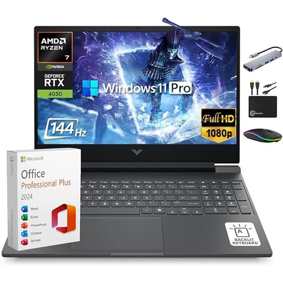 HP Victus 15.6 Gaming Laptop with RTX 4050