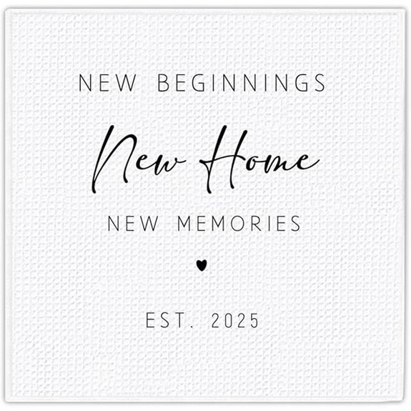 White Kitchen Hand Towels for New Homeowners