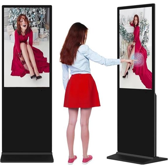 Digital Signage Touch Displays with WiFi and Android