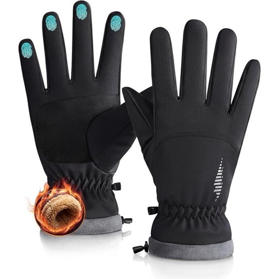 Rivmount Winter Waterproof Ski Snow Gloves for Outdoors