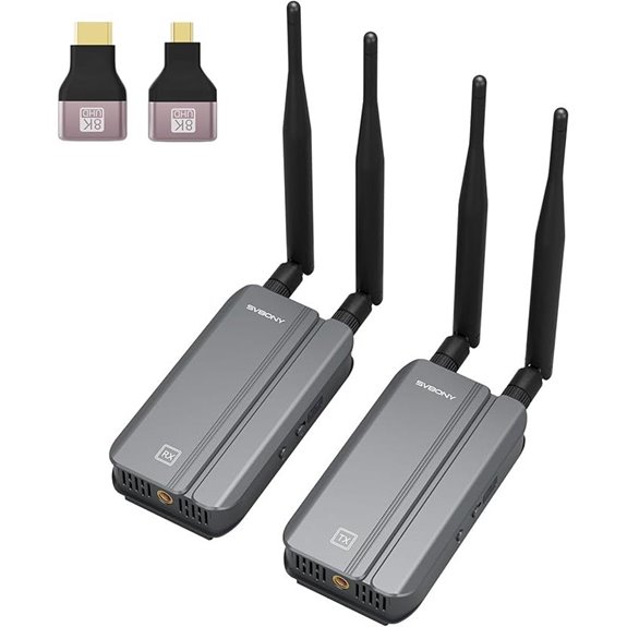 Wireless HDMI Extender 1080P 1000FT Dual HDMI Plug & Play