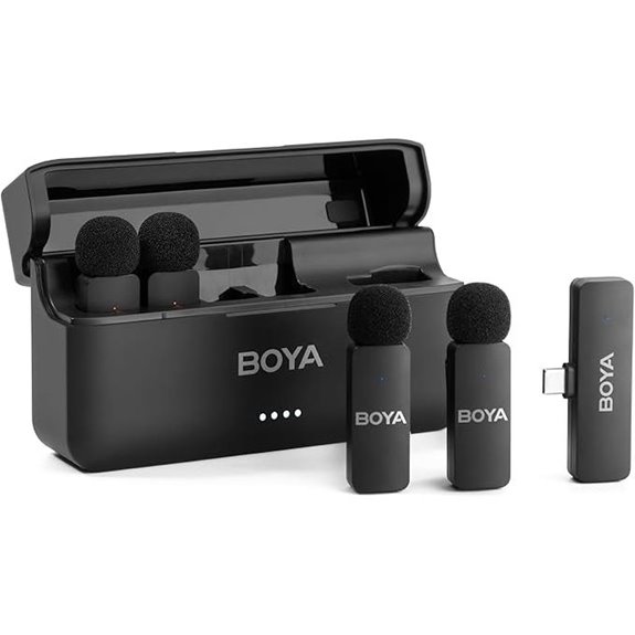 BOYA BY-V4U Wireless Lavalier Mic for iPhone