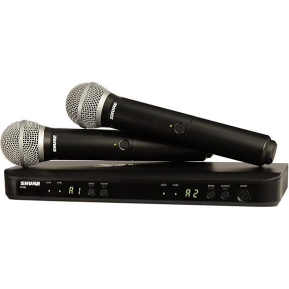 Shure BLX288/PG58 Wireless Microphone System with 2 Mics