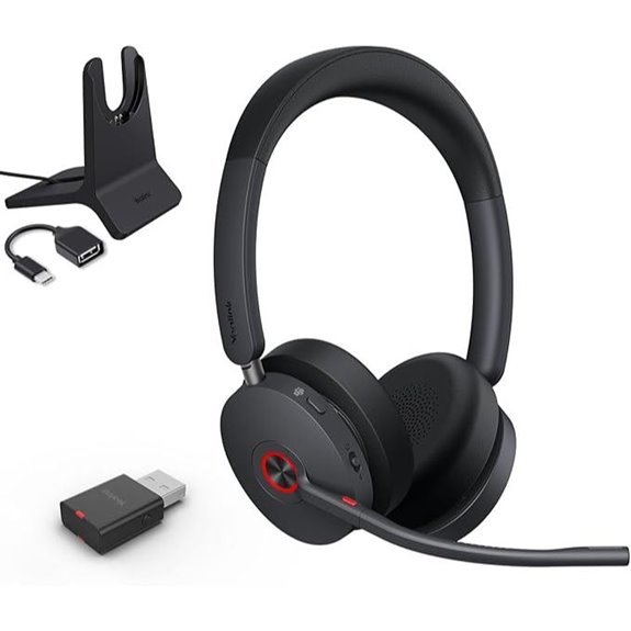 Yealink WH68 Wireless Headset with Noise Cancellation