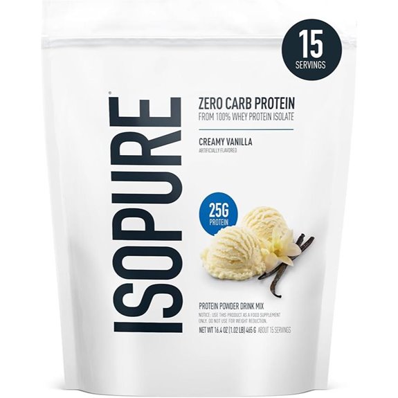 Isopure Zero Carb Whey Isolate Protein Powder