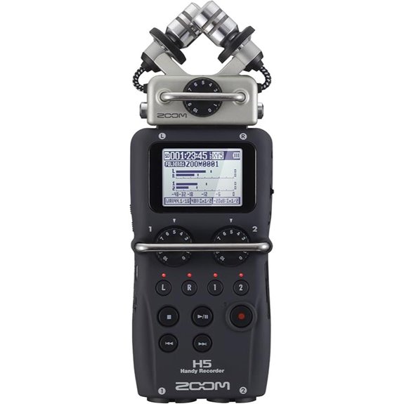 Zoom ZH5 Recorder with Interchangeable Microphone System