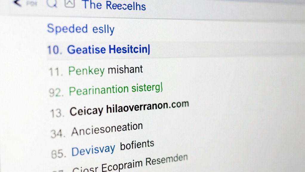 analyze search results strategically