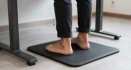 comfortable standing workspace