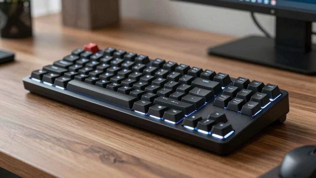 ergonomic comfortable typing design