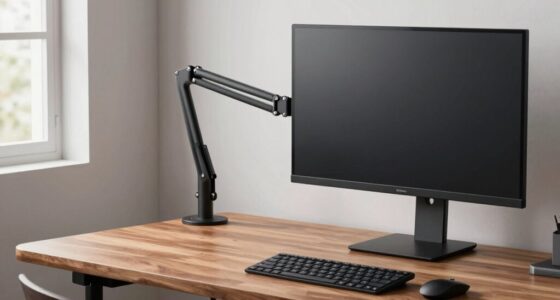 ergonomic desk space optimization