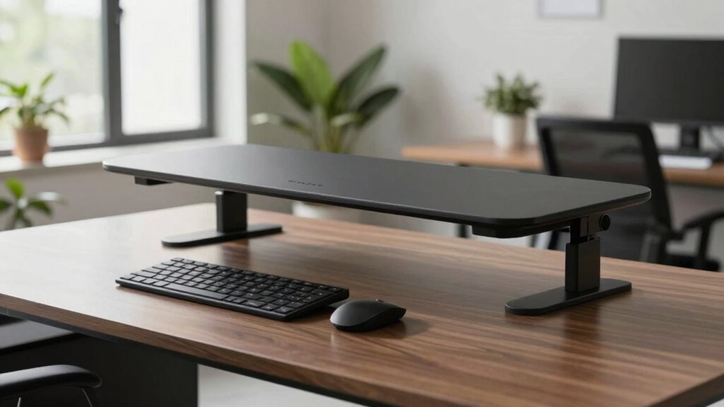 ergonomic keyboard tray setup