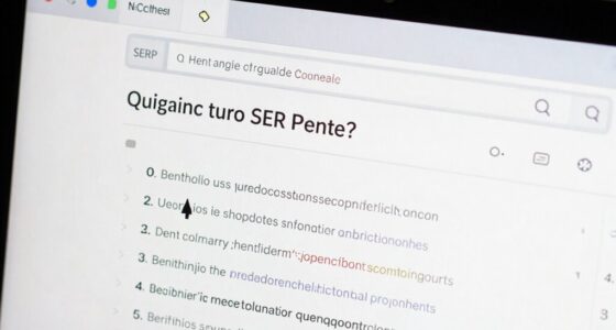 identifying query fractures within serp