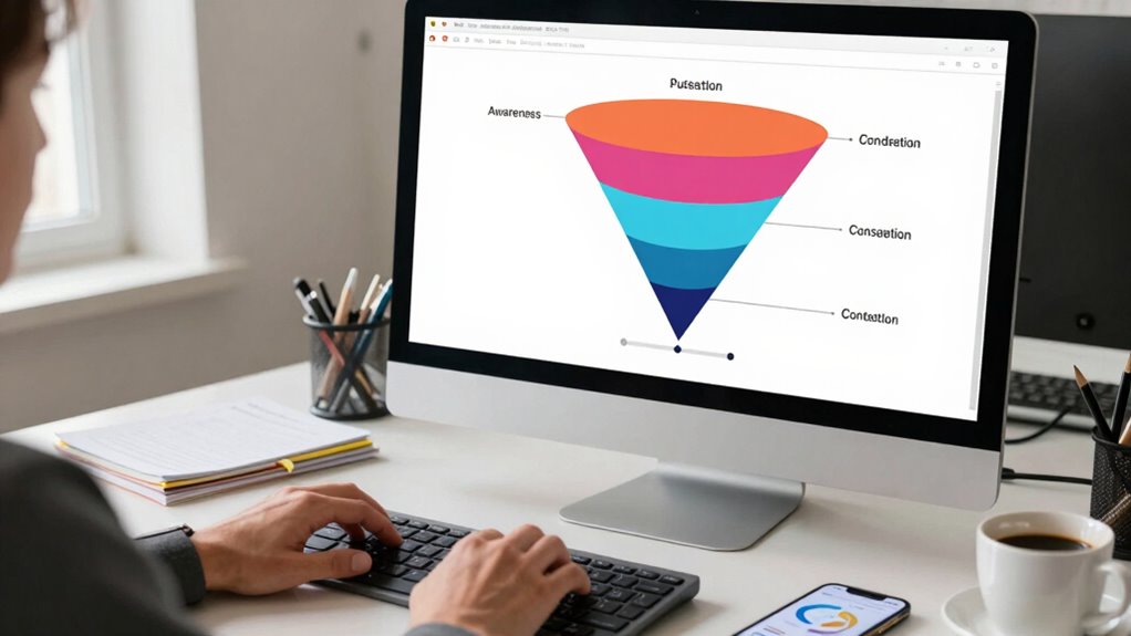 optimizing search funnel visibility