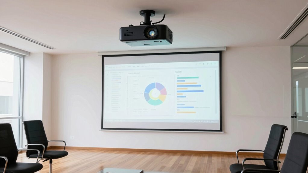portable high resolution projector connectivity