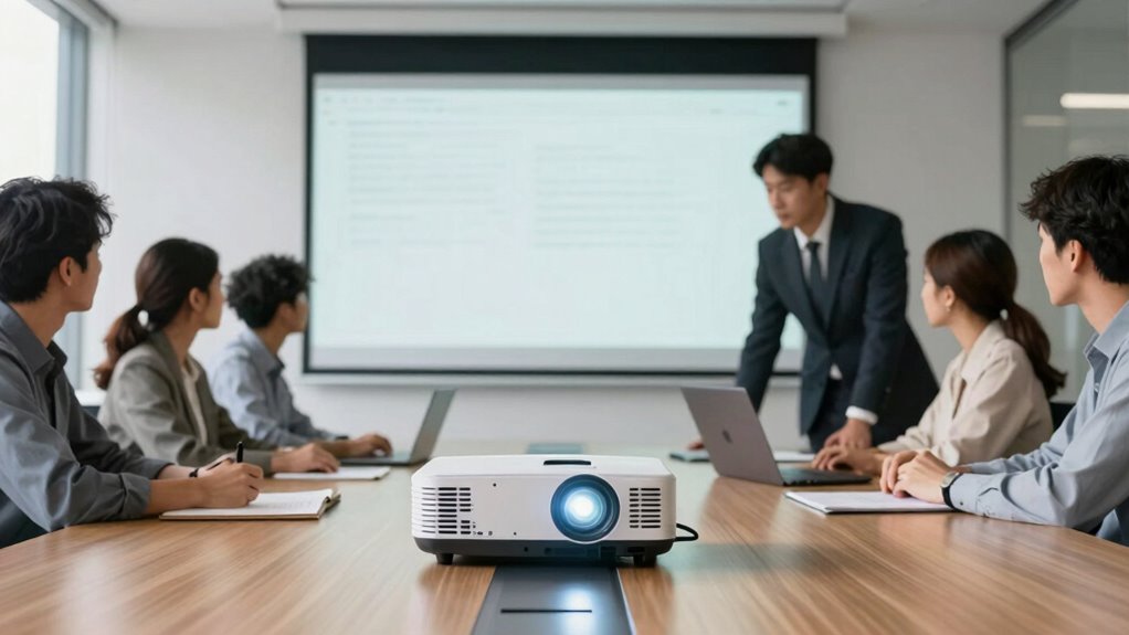 portable wireless long lasting projectors