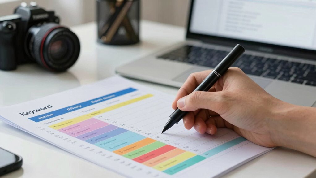 prioritize relevant strategic keywords