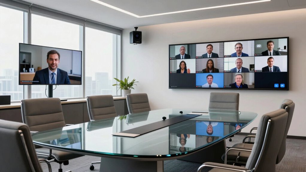 seamless interactive hybrid conferencing