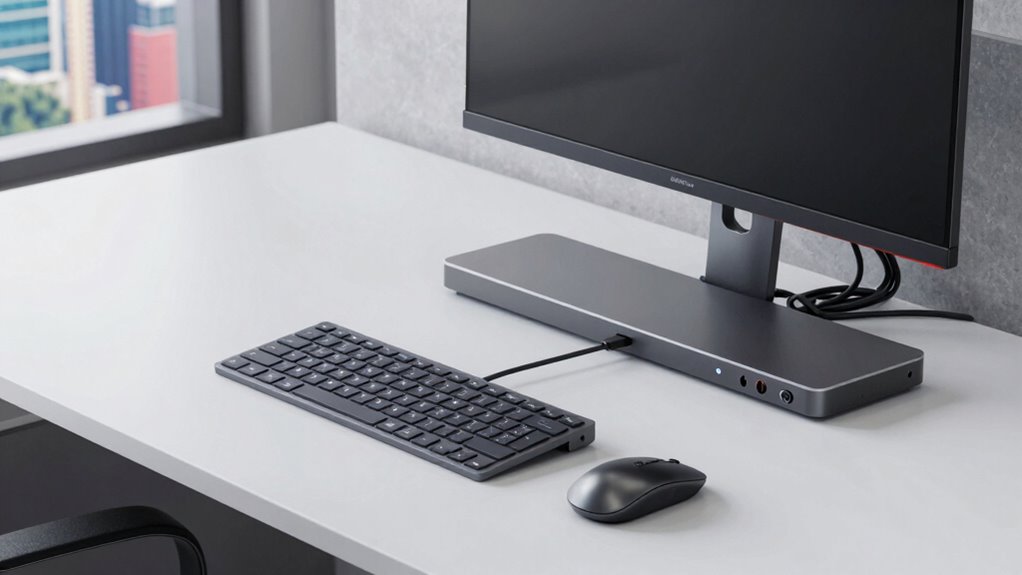 streamlined ergonomic wireless setup