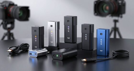 top camera battery chargers