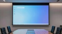 top office projector screens